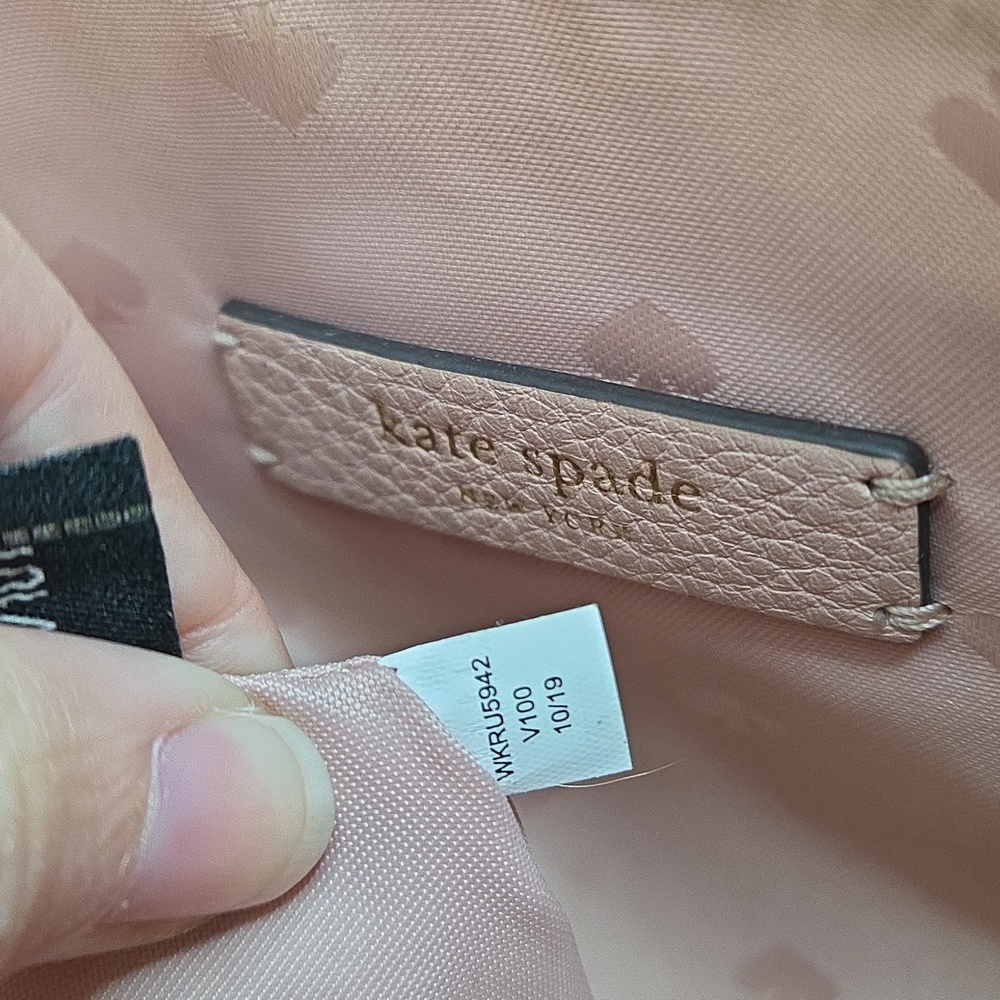 Kate Spade Jackson Leather Triple Gusset Crossbody - Picture 12 of 16